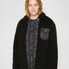 Clothing * | Rag & Bone Elliot Sherpa Winter Jacket Black