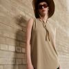 Clothing * | Rag & Bone Zoe Muscle Tank Label Top Tanbeige