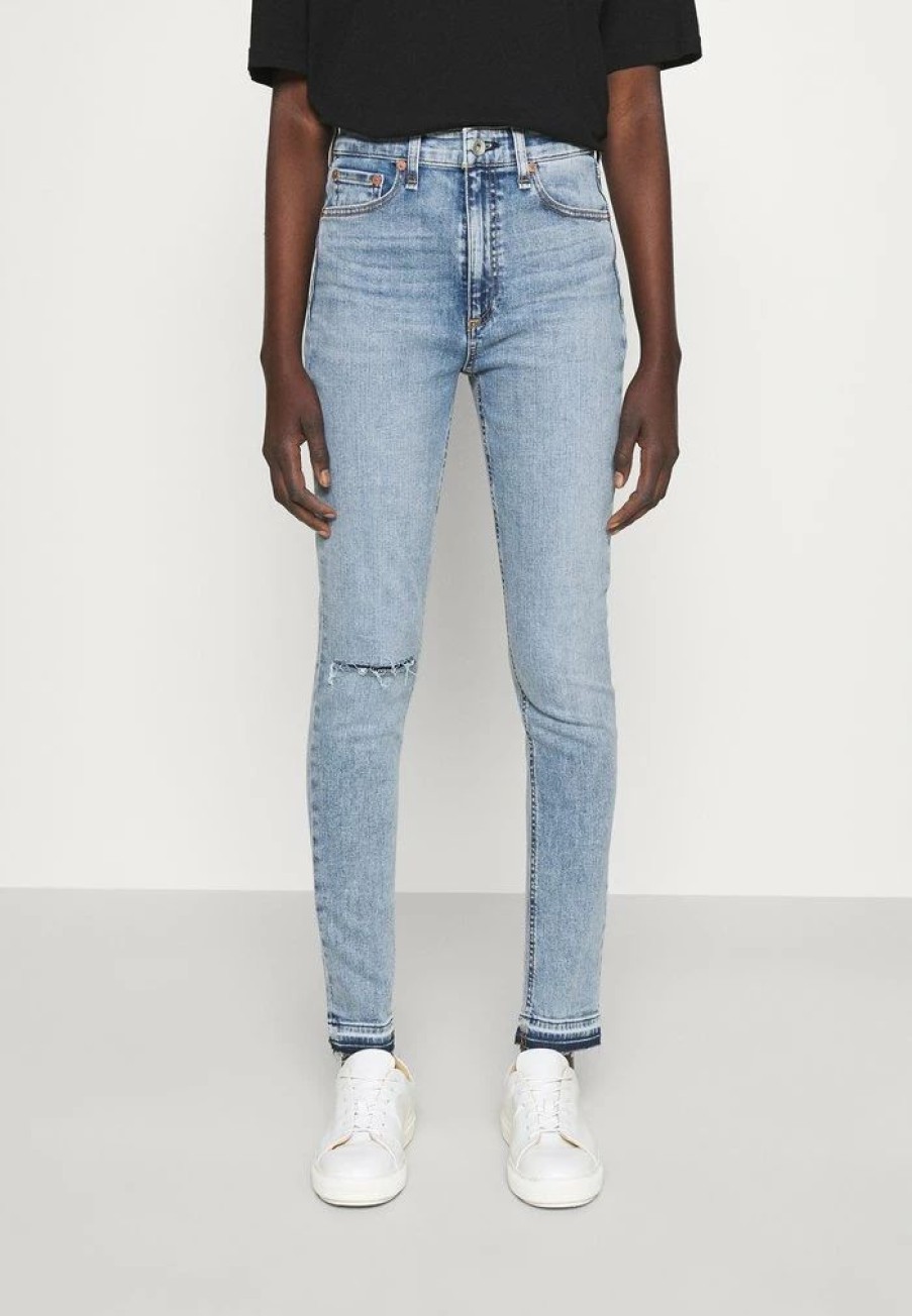 Clothing * | Rag & Bone Nina High Rise Ankle Jeans Skinny Fit Montrose