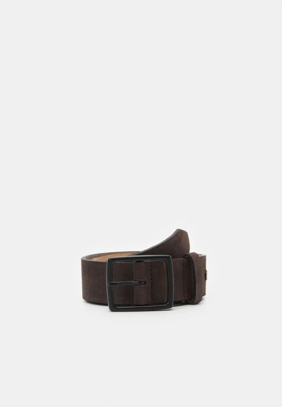 Accessoires * | Rag & Bone Rugged Belt Belt Dark Brown