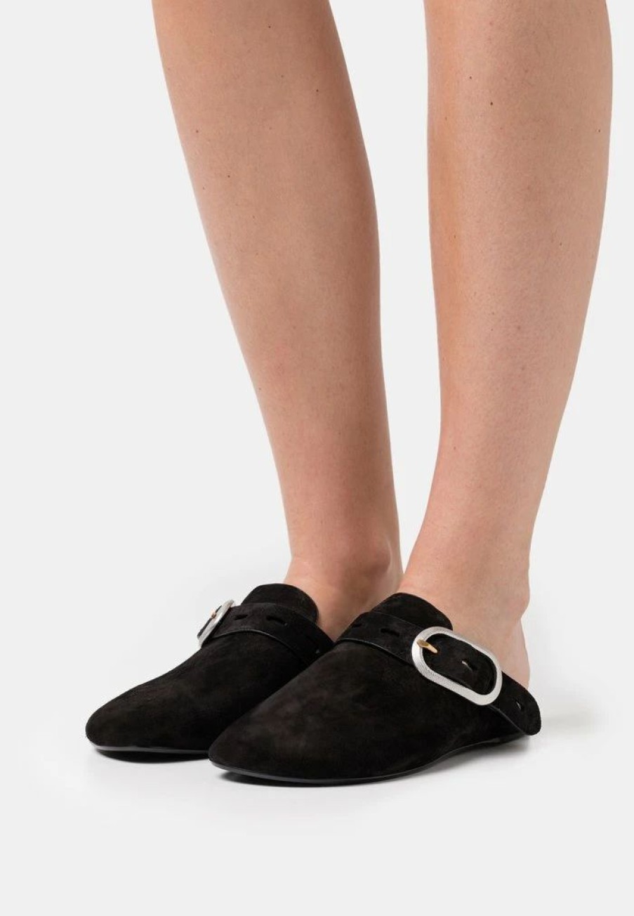 Shoe * | Rag & Bone Ansley Slide Slippers Black