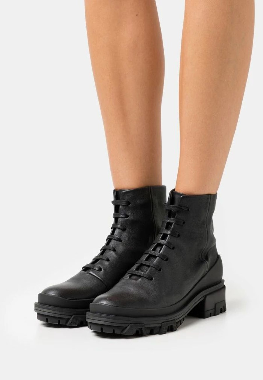 Shoe * | Rag & Bone Shiloh Hiker Platform Ankle Boots Black