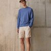 Clothing * | Rag & Bone Crew Jumper Faded Blu