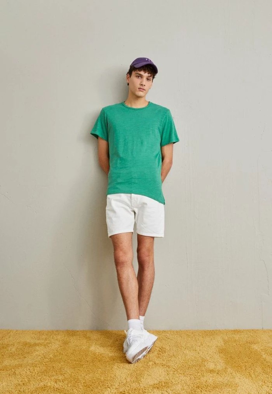 Clothing * | Rag & Bone Classic Flame Tee Basic T-Shirt Green