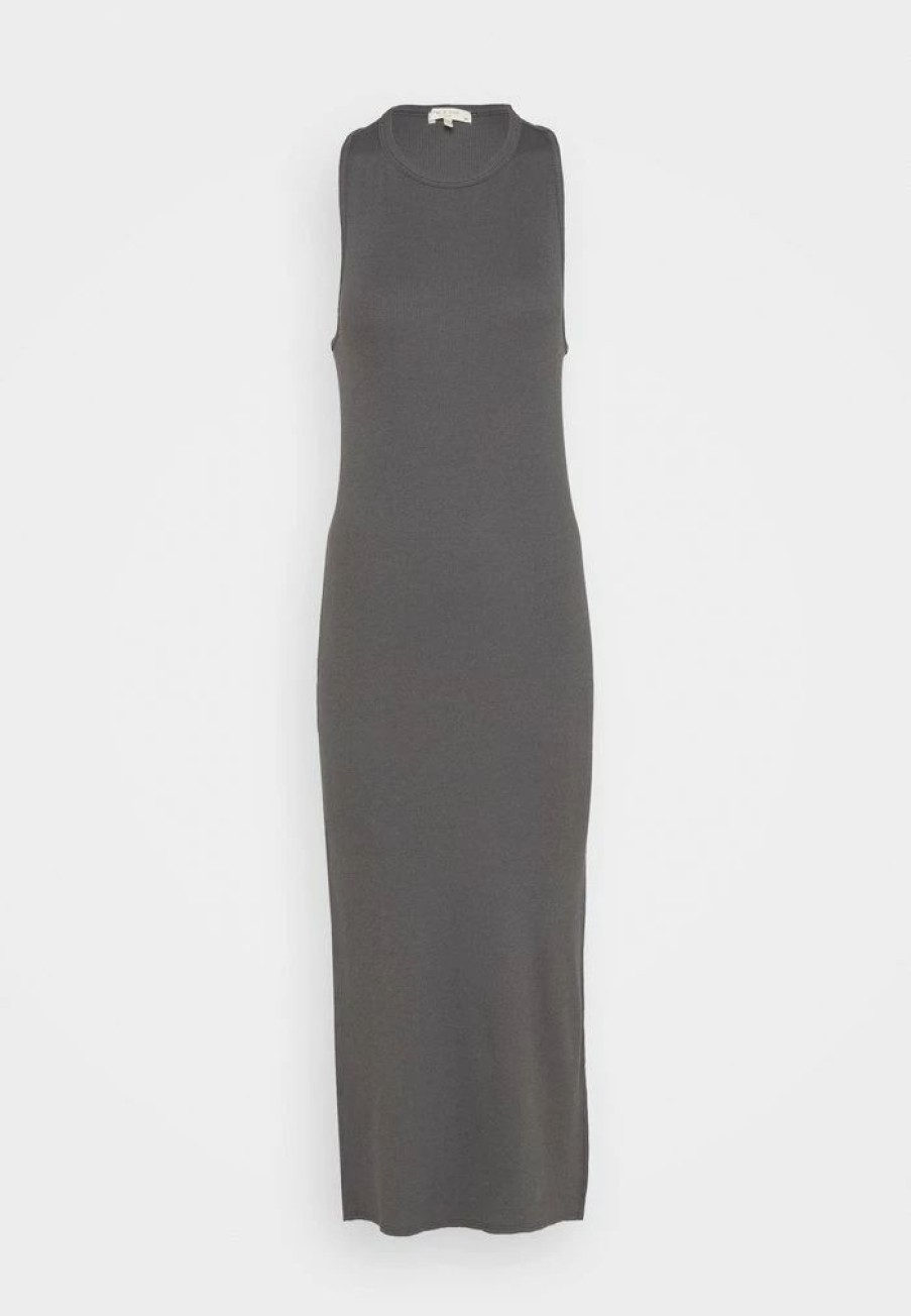 Clothing * | Rag & Bone The Essential Muscle Dress White Label Maxi Dress Grey Paver