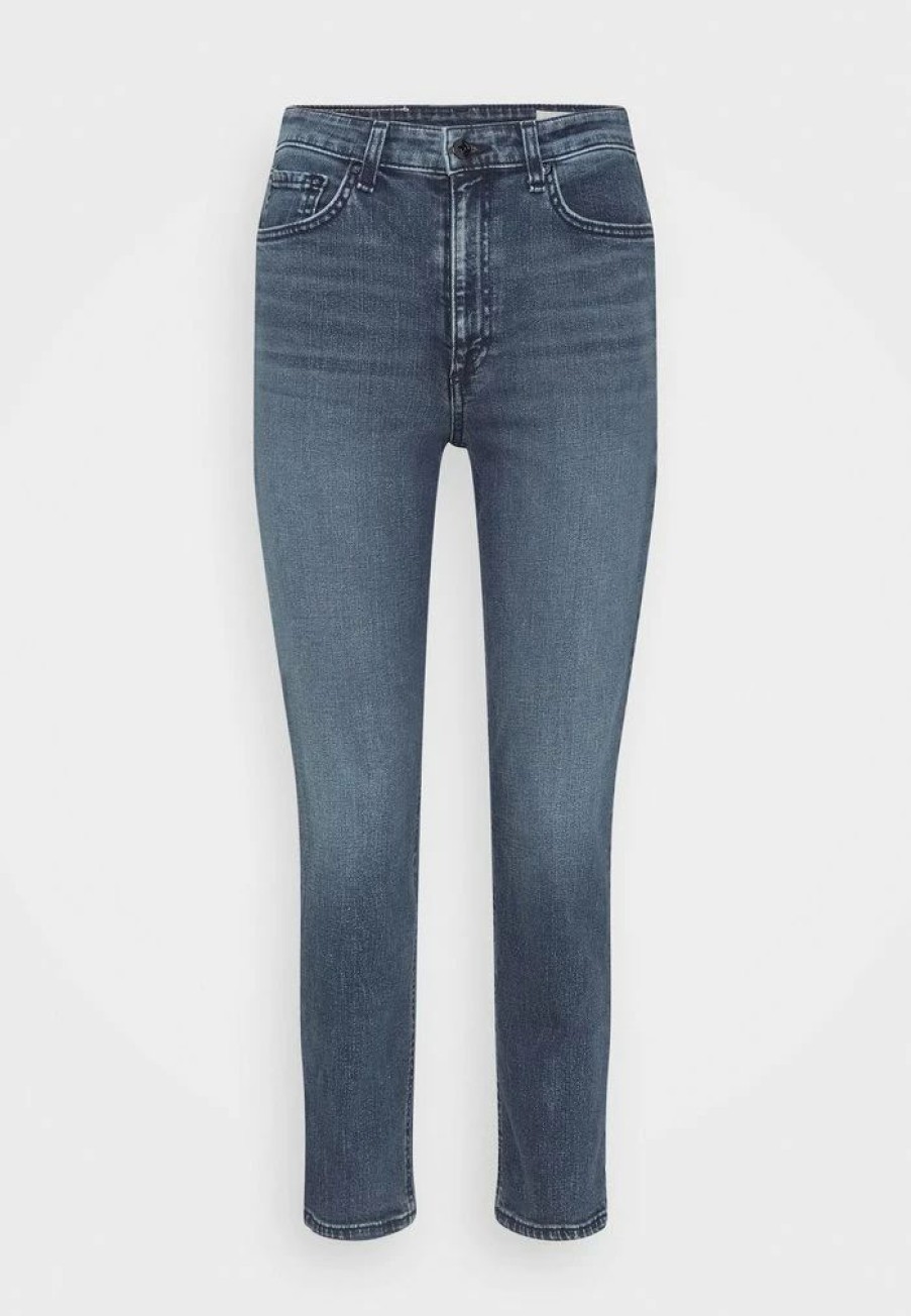 Clothing * | Rag & Bone Nina High Rise Ankle Cigarette Slim Fit Jeans Ziggy