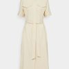 Clothing * | Rag & Bone Selma Dress Black Label Shirt Dress Khaki