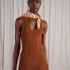 Clothing * | Rag & Bone Esme Tank Black Label Top Rust