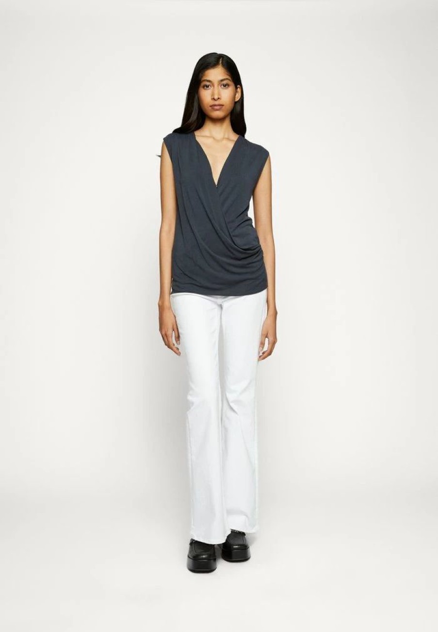 Clothing * | Rag & Bone Christy Drape Print T-Shirt Salute