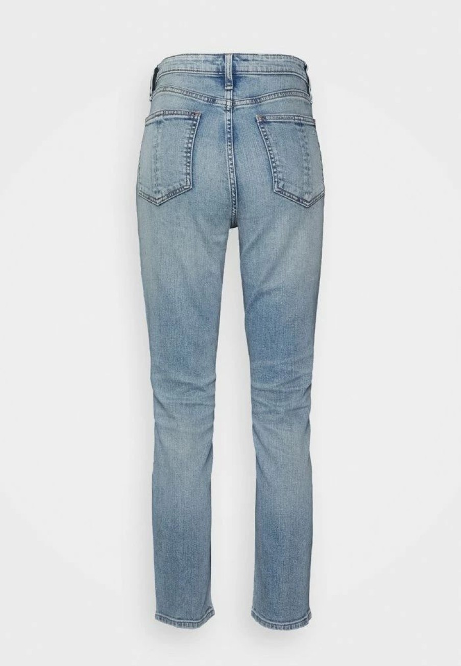 Clothing * | Rag & Bone Nina High Rise Ankle Cigarette Slim Fit Jeans Lou