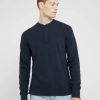 Clothing * | Rag & Bone Classic Henley Long Sleeved Top Deep Navy