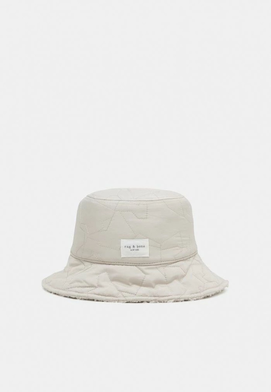 Accessoires * | Rag & Bone Addison Reversible Bucket Hat Hat Off-White