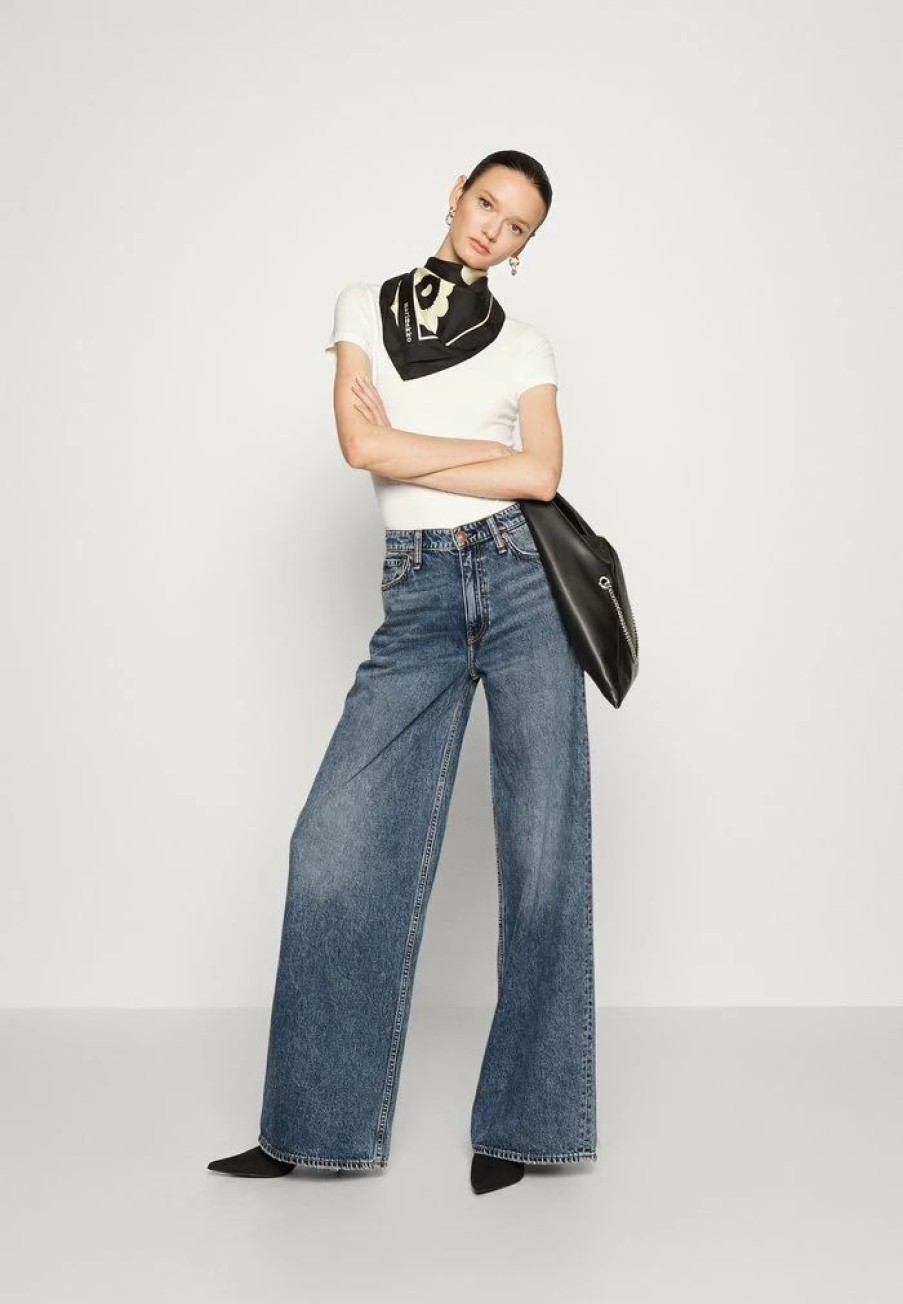 Clothing * | Rag & Bone Sofie Flared Jeans Pebbles