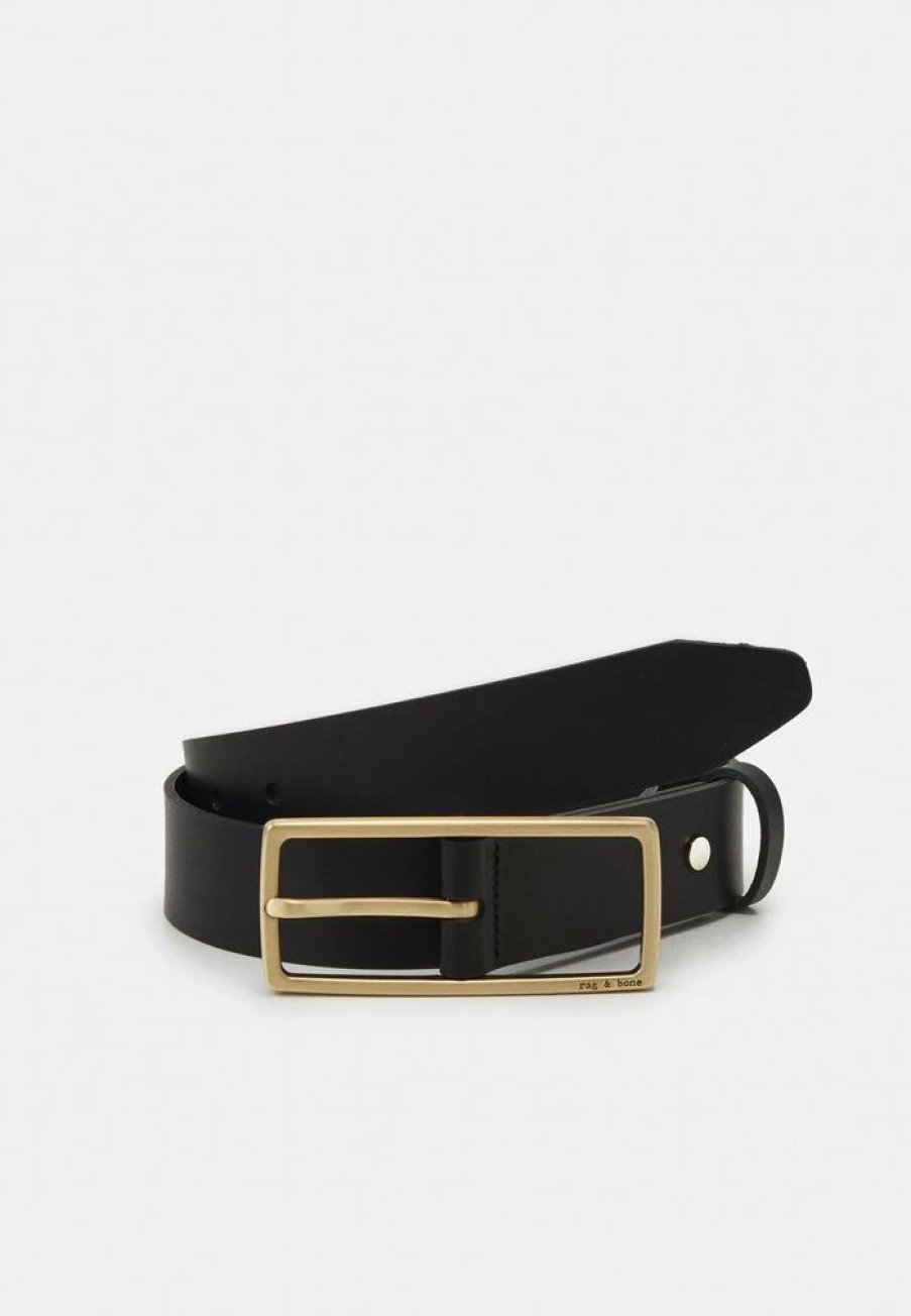 Accessoires * | Rag & Bone Rebound Belt Belt Black