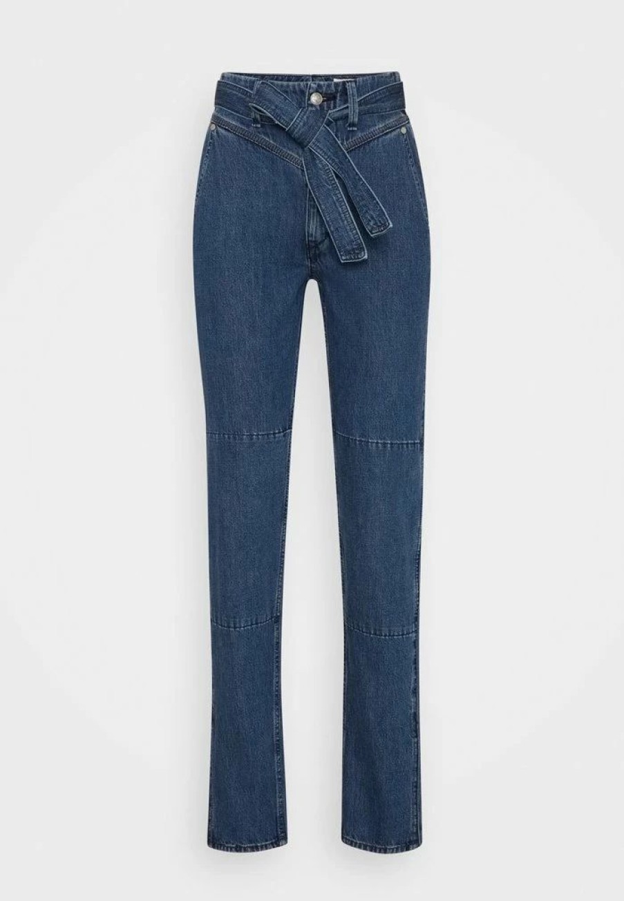 Clothing * | Rag & Bone Mia Yoke Straight Leg Jeans Cleanvince