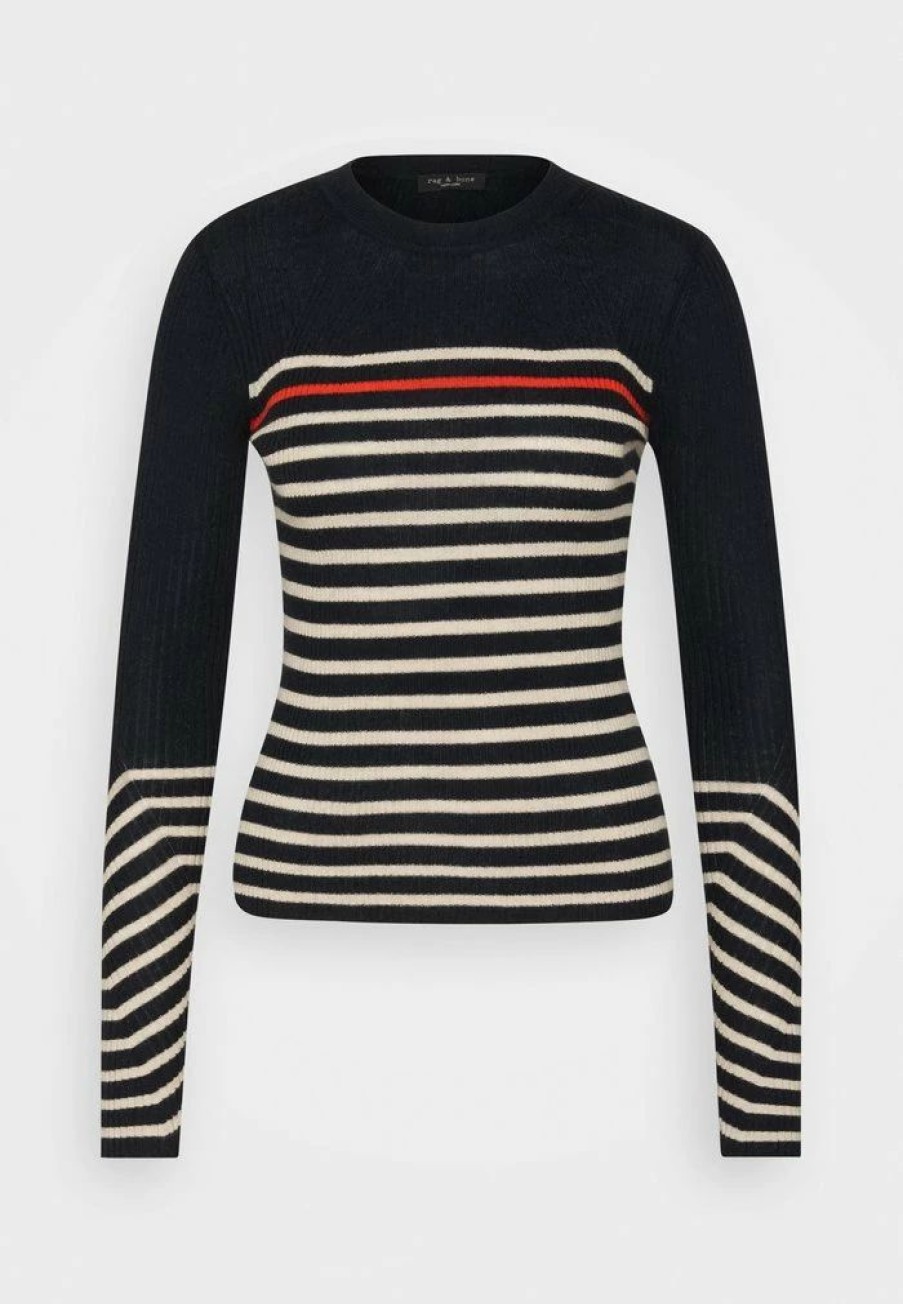 Clothing * | Rag & Bone Kate Jumper Dark Blue