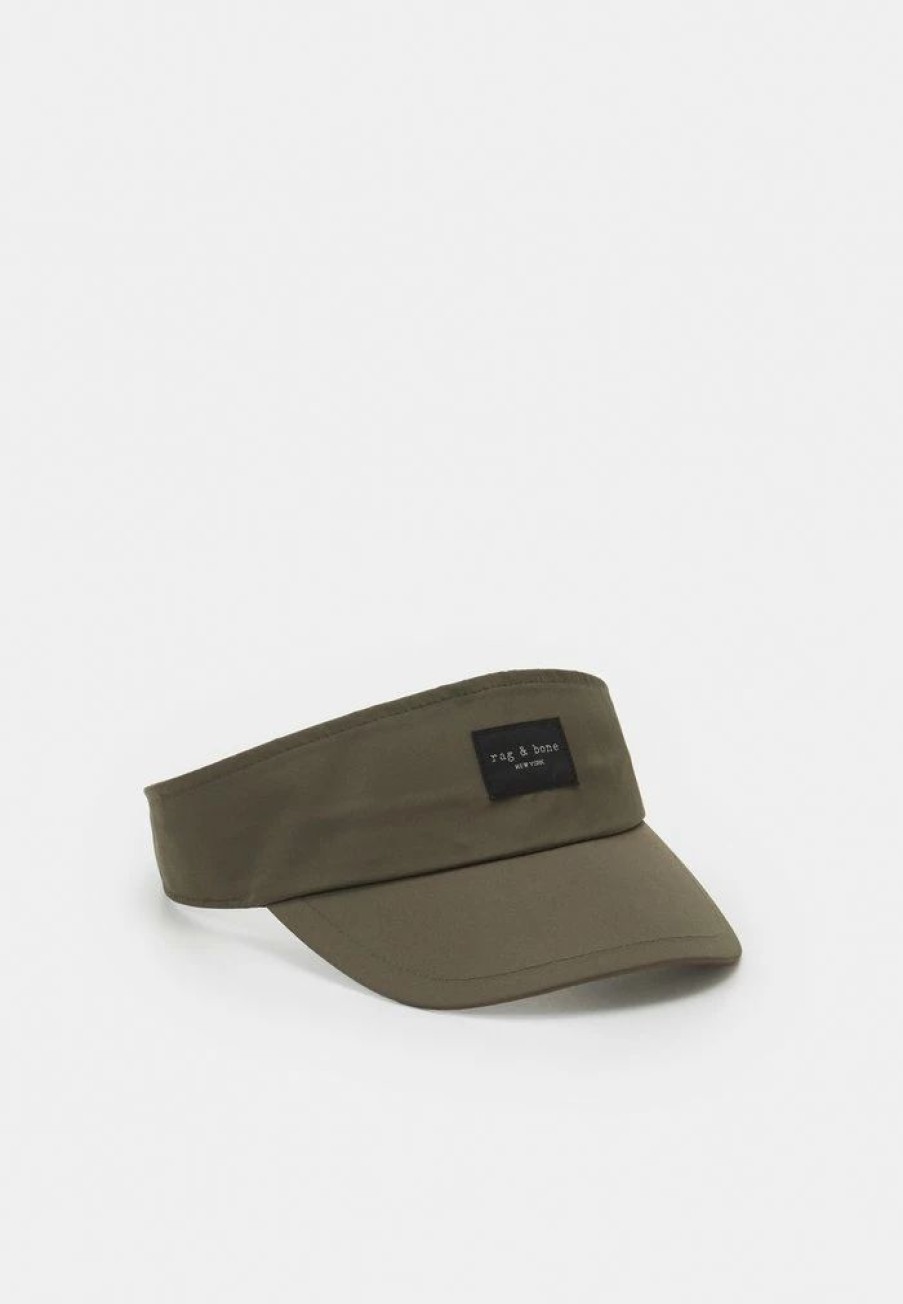 Accessoires * | Rag & Bone Addison Visor Cap Olvenight