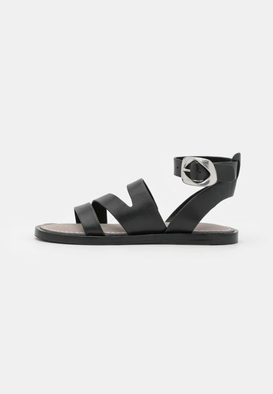 Shoe * | Rag & Bone Trinity Sandals Black