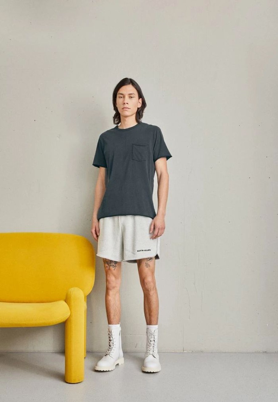 Clothing * | Rag & Bone Miles Tee In Principle Basic T-Shirt Darkgrey