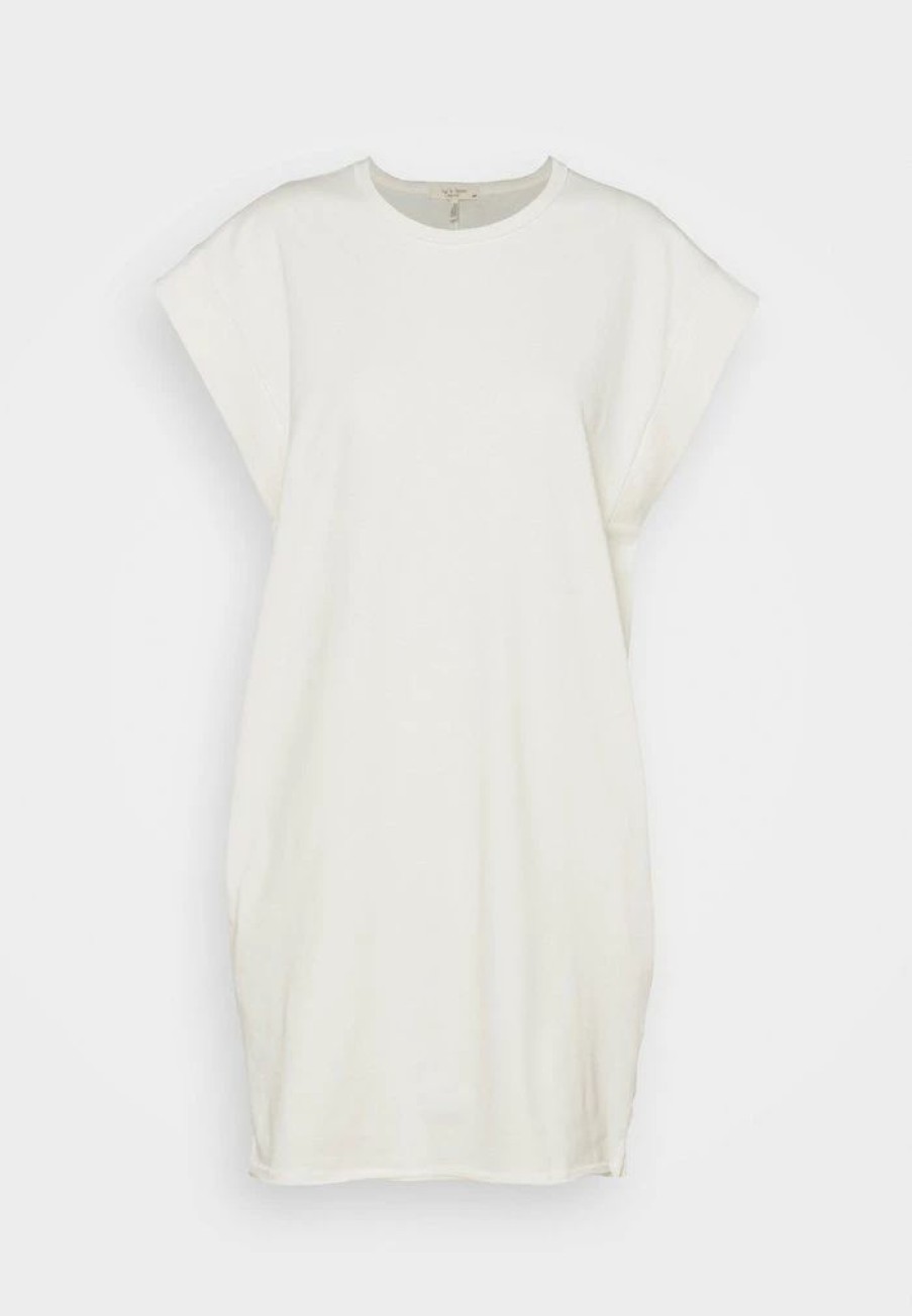 Clothing * | Rag & Bone Ryder Muscle Mini Dress White Label Jersey Dress Macadamian