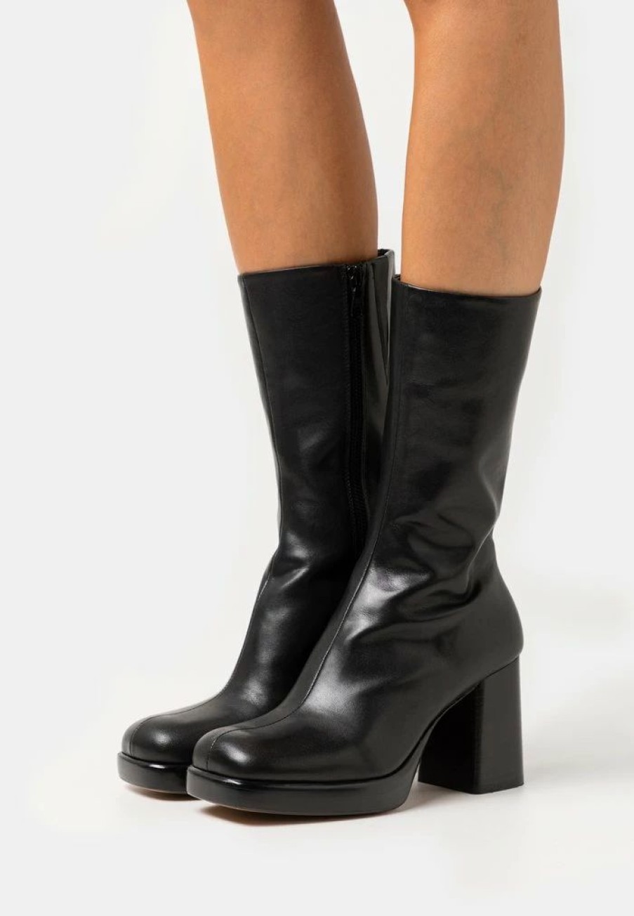 Shoe * | Rag & Bone Matrix Boot High Heeled Boots Black