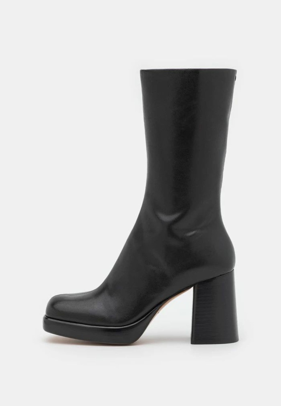 Shoe * | Rag & Bone Matrix Boot High Heeled Boots Black