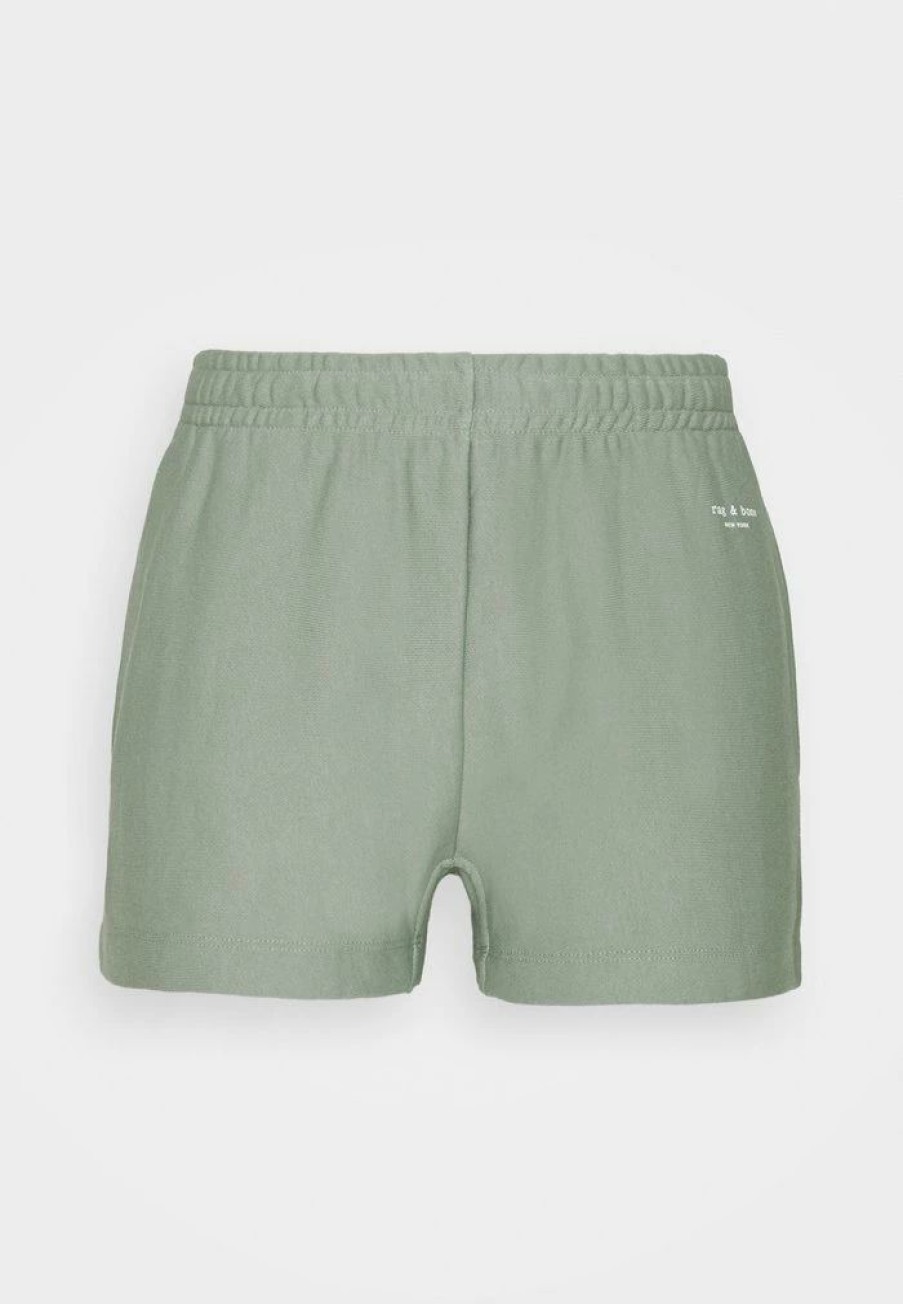 Clothing * | Rag & Bone City Mini Label Shorts Green