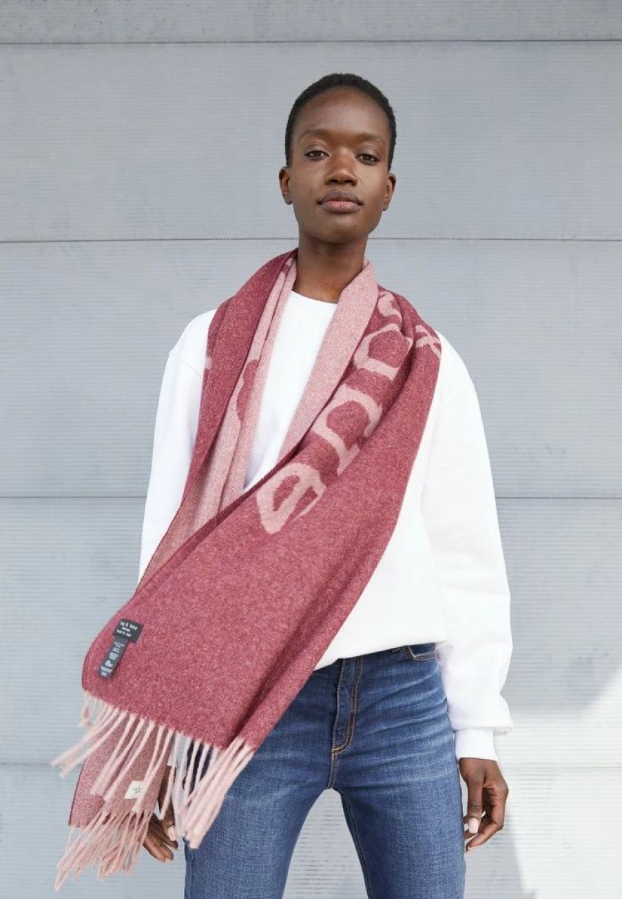 Accessoires * | Rag & Bone Addison Scarf Dusty Pink