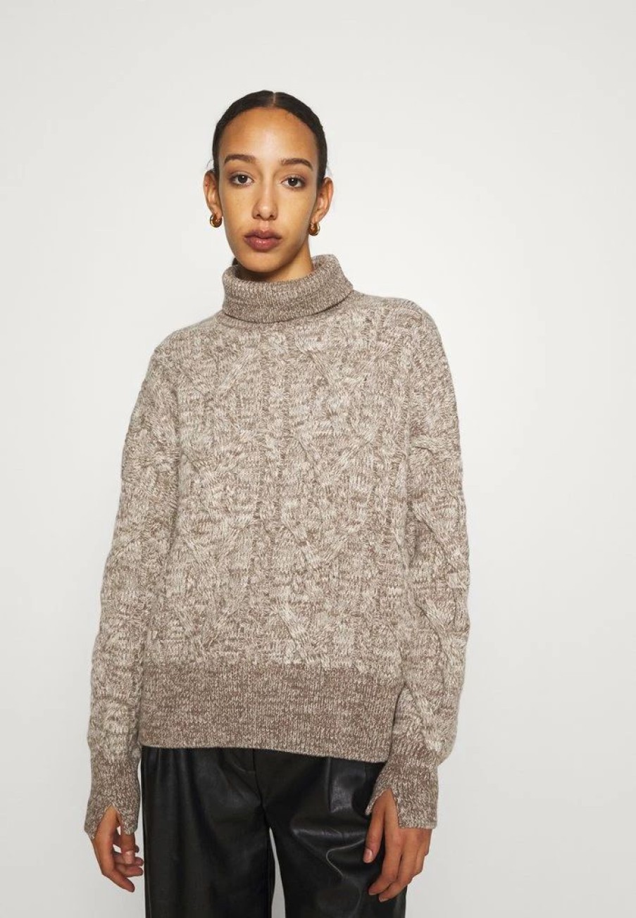 Clothing * | Rag & Bone Nora Jumper Ligh Brown