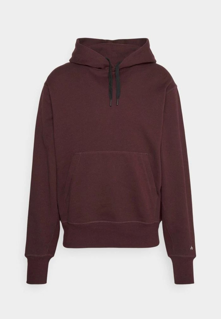 Clothing * | Rag & Bone City Hoodie Sweatshirt Bordeaux