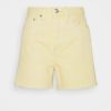 Clothing * | Rag & Bone Maya High Rise Shorty Denim Shorts Lemon Drop