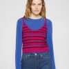 Clothing * | Rag & Bone Willow Fairisle Cami Top Purple