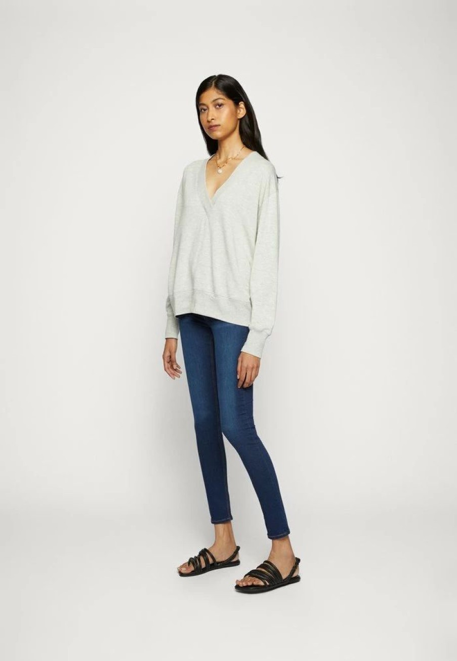 Clothing * | Rag & Bone Flora Sweatshirt Grey