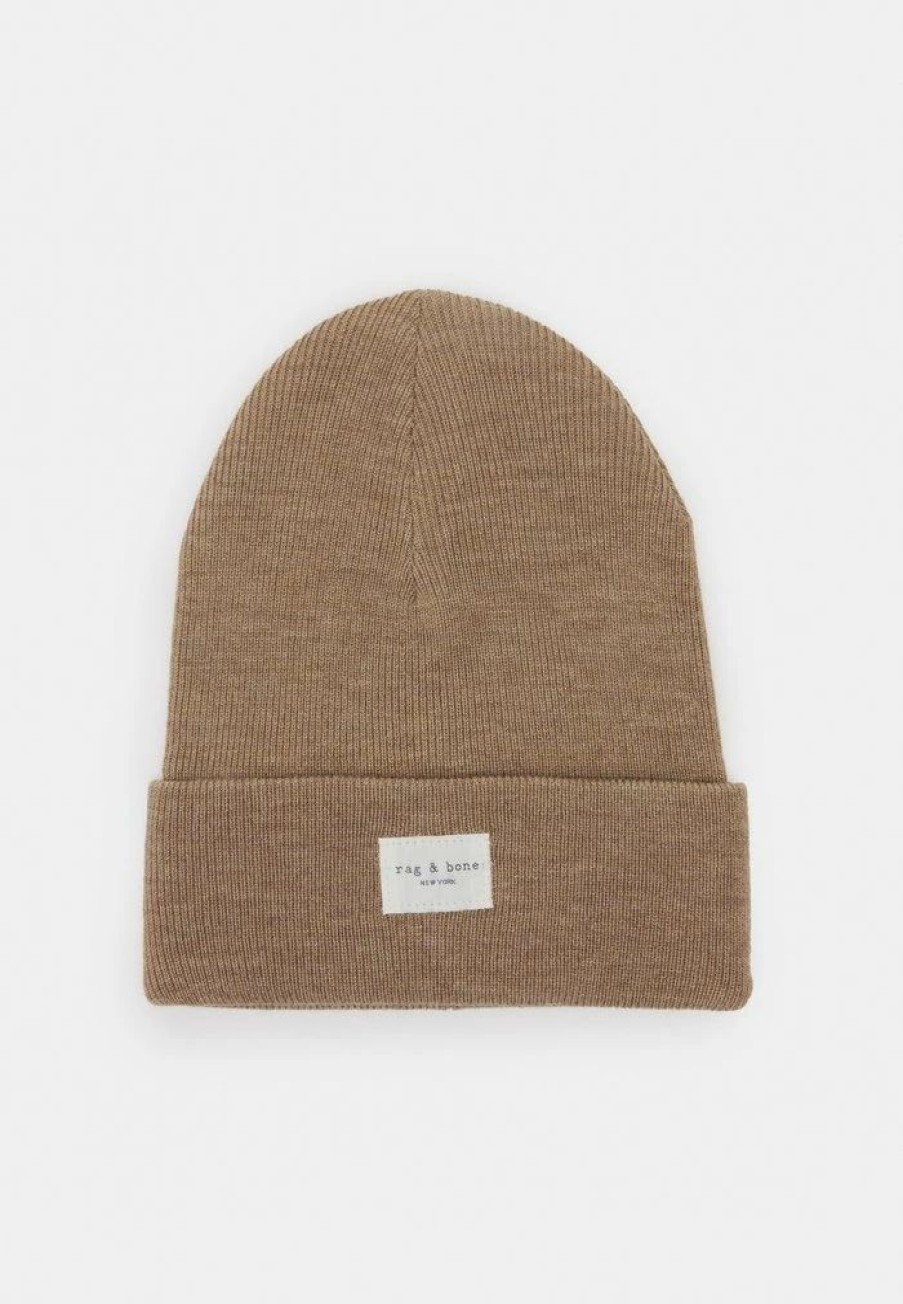 Accessoires * | Rag & Bone Addison Beanie Beanie Camel