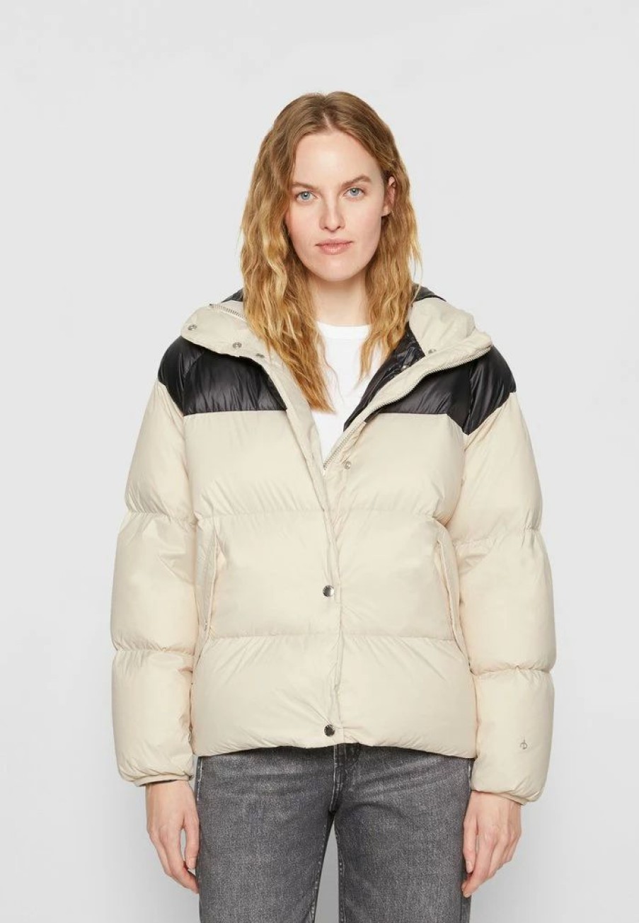 Clothing * | Rag & Bone Joelle Puffer Jacket Down Jacket Ivory