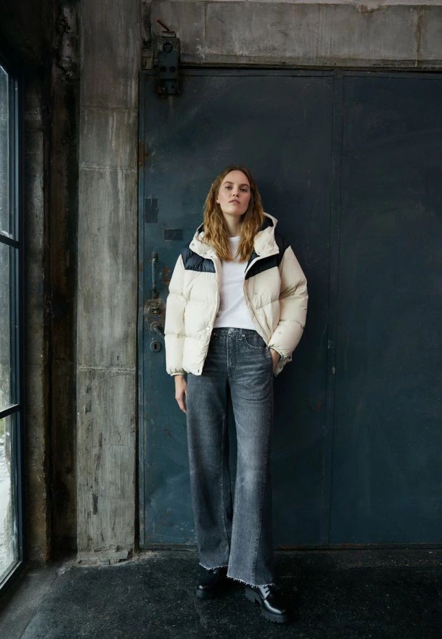 Clothing * | Rag & Bone Joelle Puffer Jacket Down Jacket Ivory