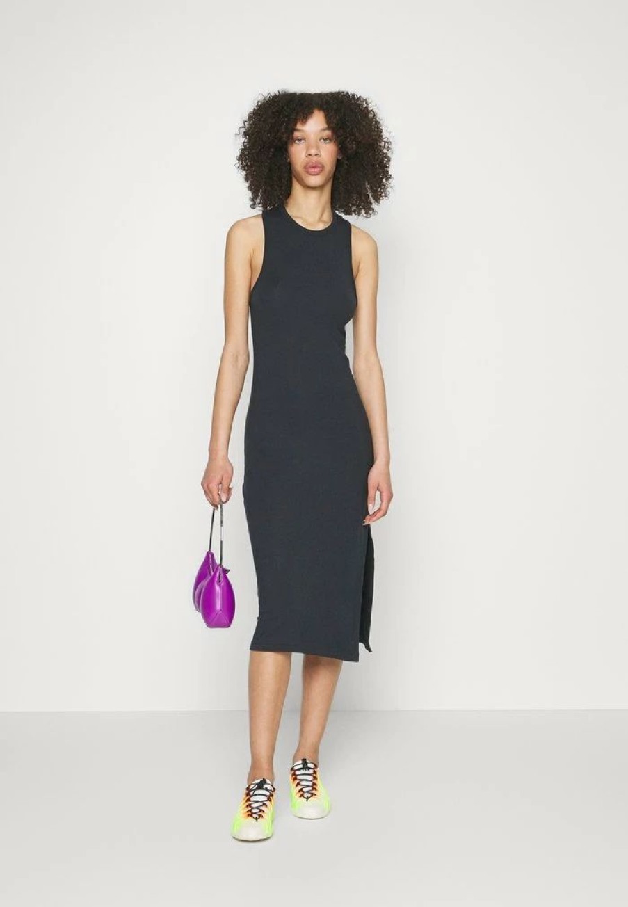 Clothing * | Rag & Bone Archetype Sydney Dress Jersey Dress Black