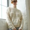 Clothing * | Rag & Bone Renee Novelty Crew Label Jumper Ivory