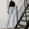 Clothing * | Rag & Bone Nina High-Rise Ankle Skinny Label Jeans Skinny Fit Mica