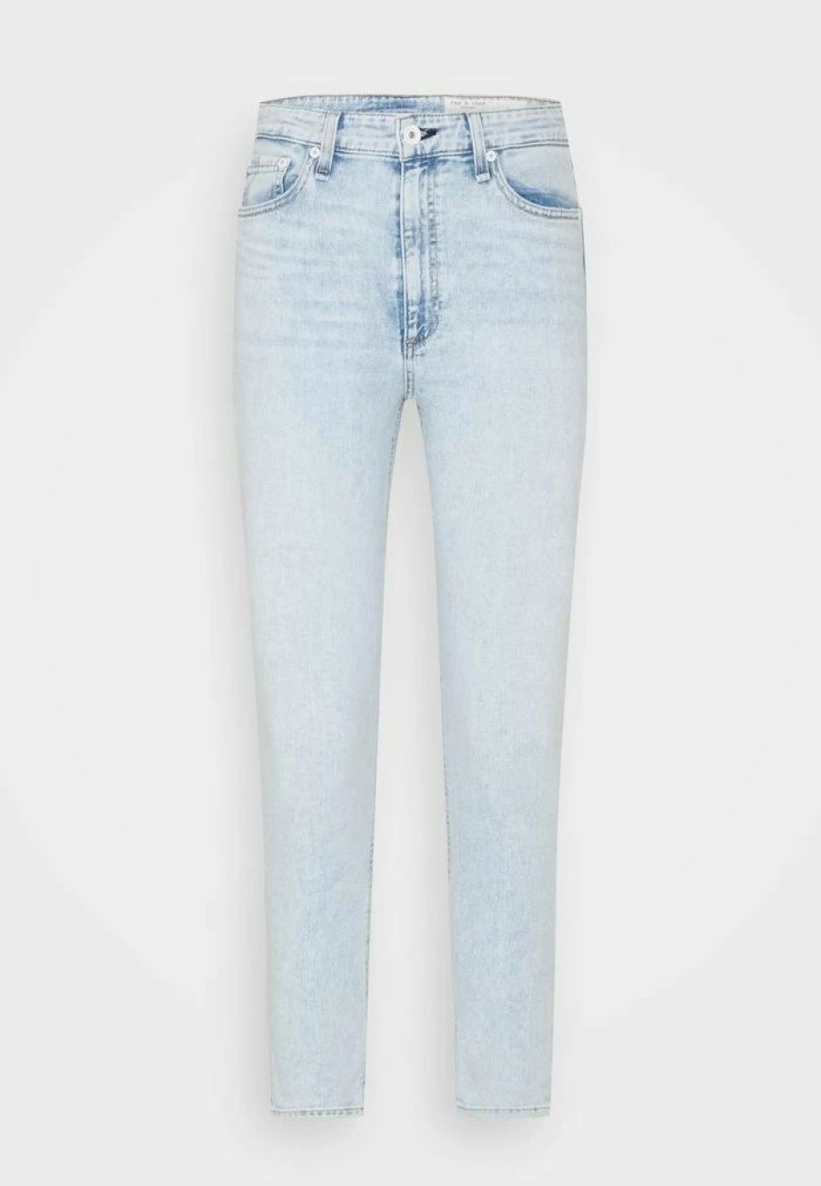 Clothing * | Rag & Bone Nina High-Rise Ankle Skinny Label Jeans Skinny Fit Mica