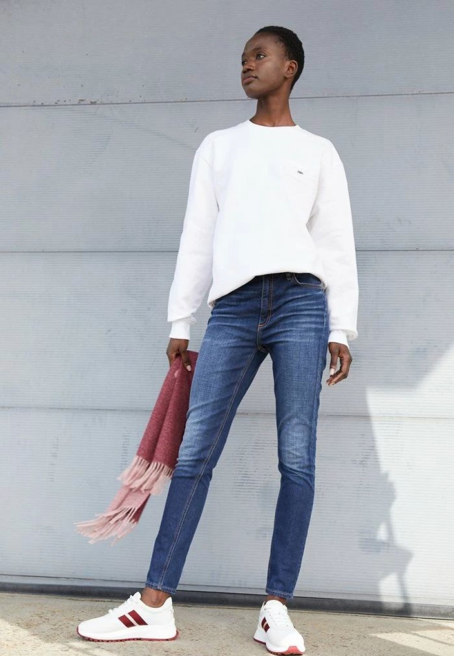 Clothing * | Rag & Bone Nina High Rise Skinny White Label Jeans Skinny Fit Aster