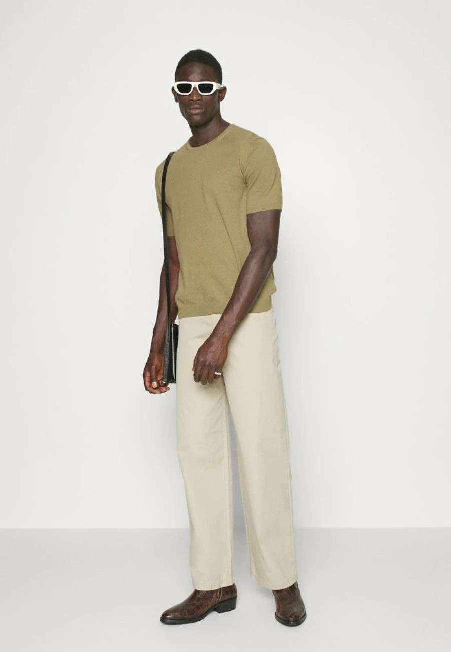 Clothing * | Rag & Bone Louis Crew Basic T-Shirt Olive