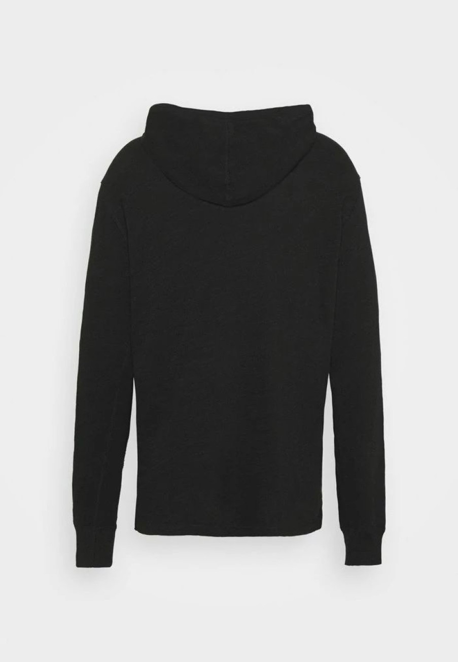 Clothing * | Rag & Bone Flame Hoodie Jumper Black