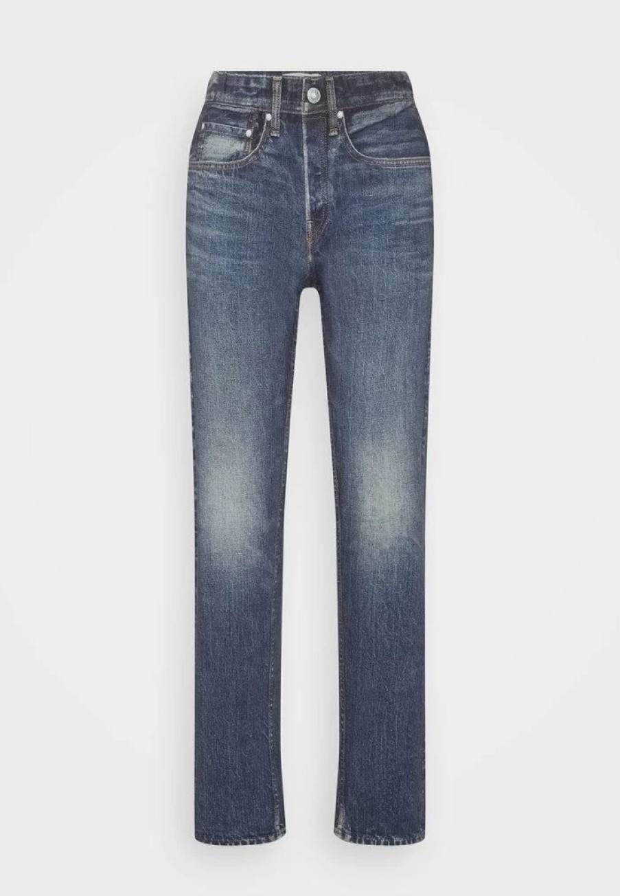 Clothing * | Rag & Bone Miramar Straight Label Relaxed Fit Jeans Mel