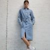 Clothing * | Rag & Bone Mia Dress Denim Dress Clean Lou