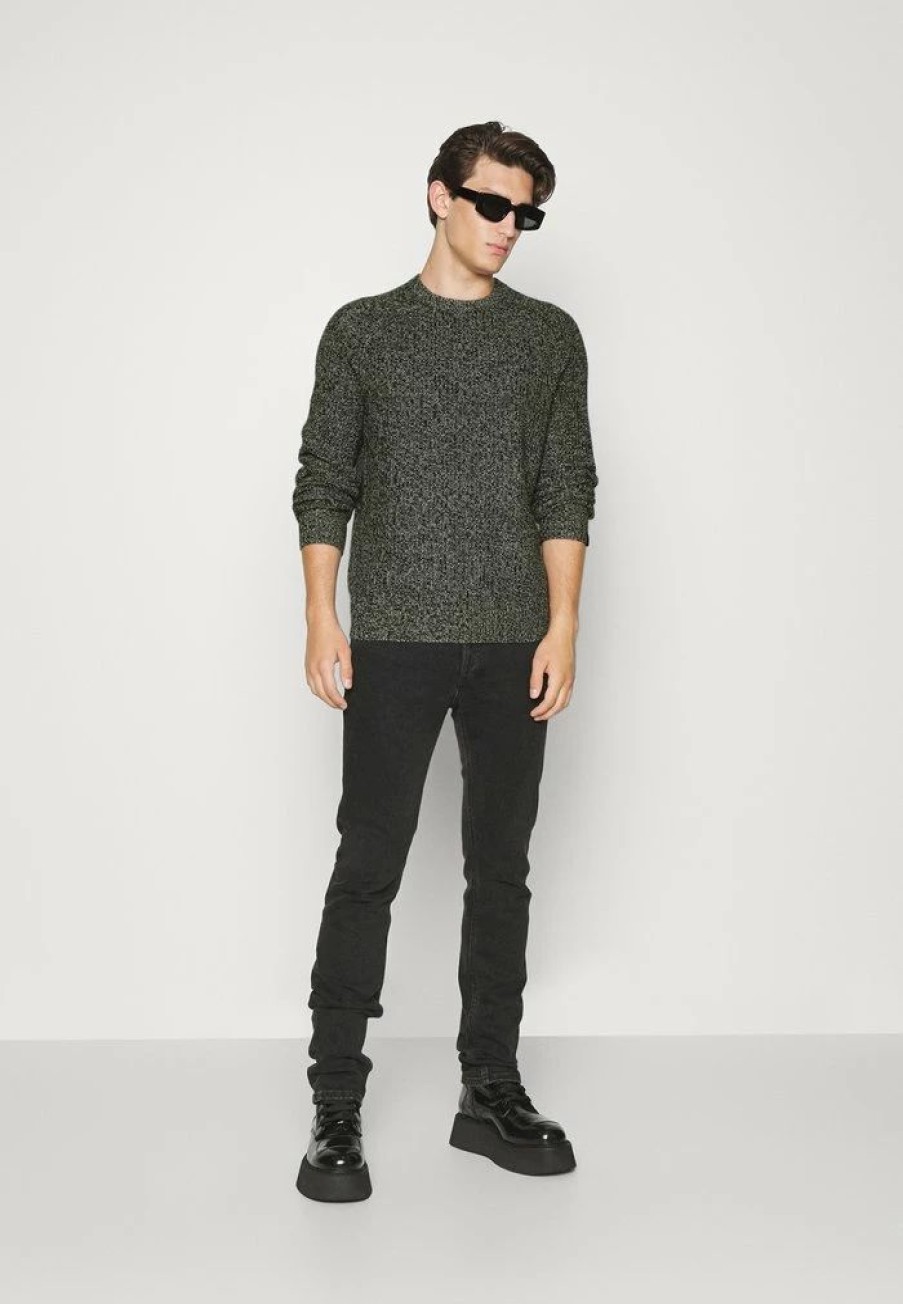 Clothing * | Rag & Bone Pierce Marl Jumper Grey