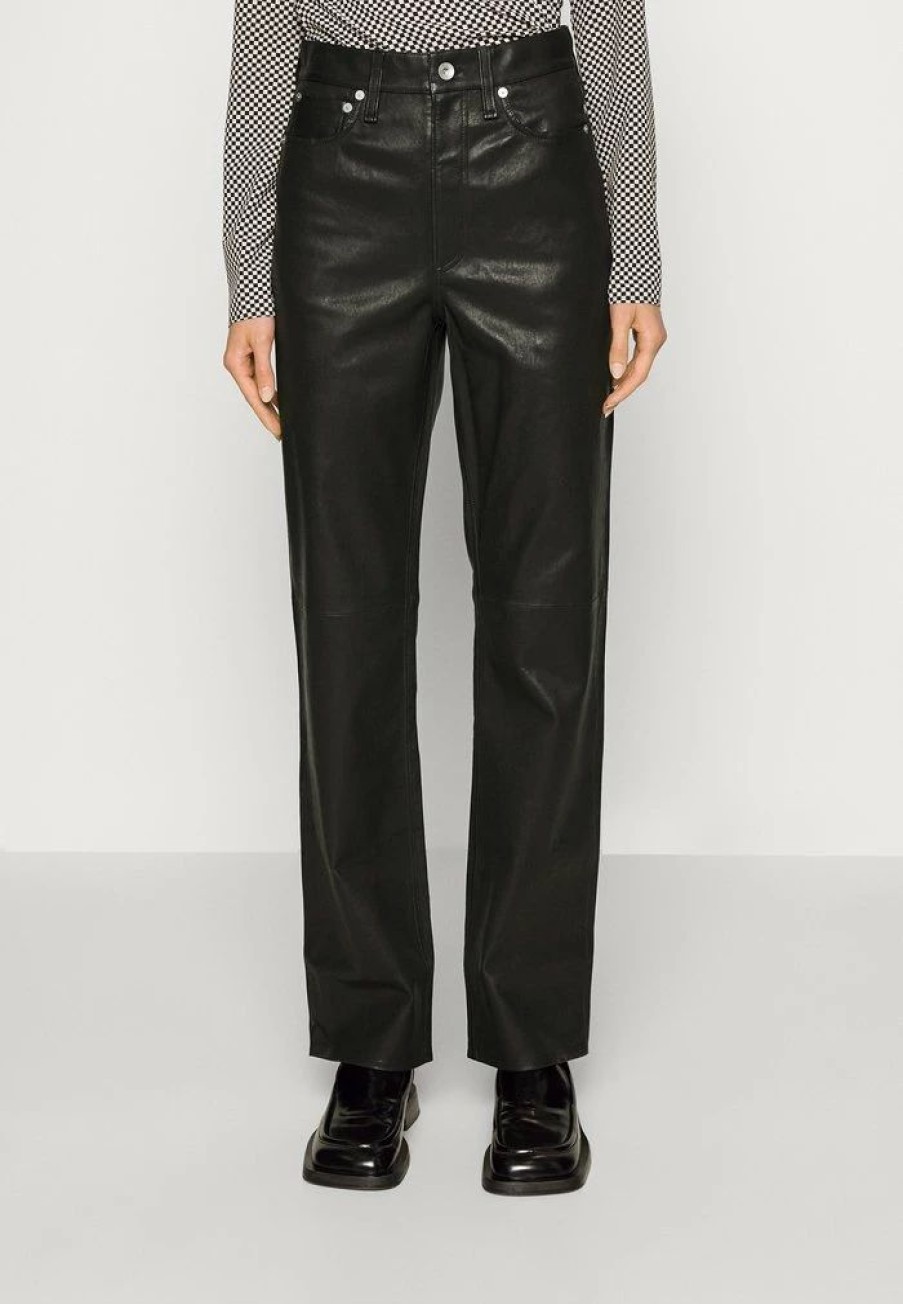 Clothing * | Rag & Bone Alex Pant Trousers Black