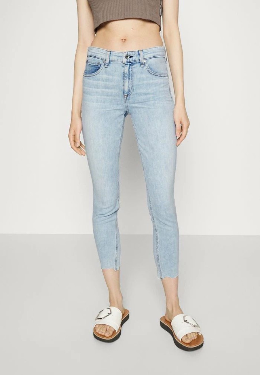 Clothing * | Rag & Bone Cate Mid Rise Slim Fit Jeans Jade