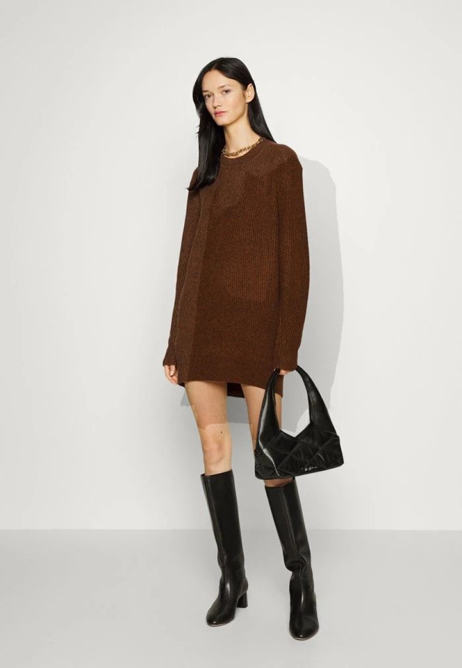 Clothing * | Rag & Bone Pierce Dress Jumper Dress Brown