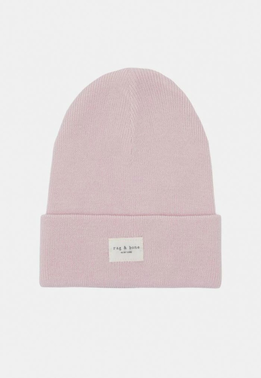 Accessoires * | Rag & Bone Addison Beanie Beanie Light Pink